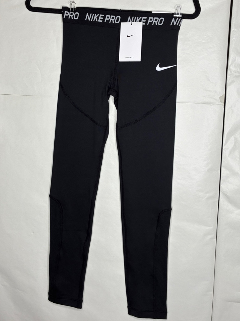 Nike Pro Kids Black Performance Leggings